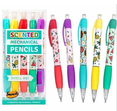 Pachnące ołówki automatyczne 5szt. Wydawca: Qelements. SmakLiter.pl Opakowanie Pachnące ołówki automatyczne 5szt