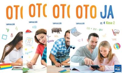 Pakiet: Oto Ja. Samouczek SP 2 cz.1-4 MAC. Autor: Karina Mucha, Anna Stalmach-Tkacz; Kazimierz Kosmaciński, Wosianek Joanna. SmakLiter.pl Okładka książki Pakiet: Oto Ja. Samouczek SP 2 cz.1-4 MAC