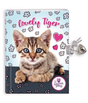 Opakowanie Pamiętnik z kłódką The Sweet Pets Kot
