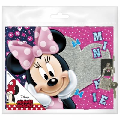 Opakowanie PAMIĘTNIK Z ZAMKNIĘCIEM B MINNIE