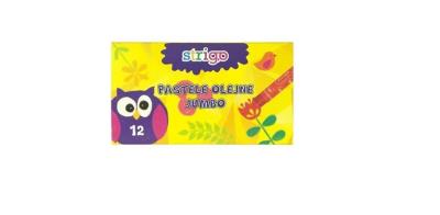 Pastele olejne Jumbo12 kolorów SSC029. Wydawca: Pukka Pads. SmakLiter.pl Opakowanie Pastele olejne Jumbo12 kolorów SSC029