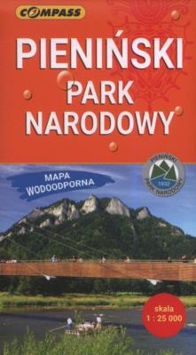Okładka książki Pieniński Park Narodowy  Mapa wodoodporna 1:25000