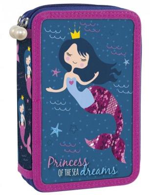 Piórnik dwukomorowy Syrenka 10 DERFORM. Wydawca: Derform. SmakLiter.pl Opakowanie Piórnik dwukomorowy Syrenka 10 DERFORM