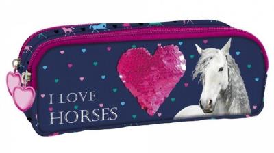 Piórnik DZ Konie 17 DERFORM. Wydawca: Derform. SmakLiter.pl Opakowanie Piórnik DZ Konie 17 DERFORM