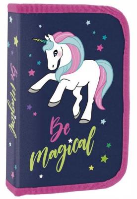 Piórnik jednokomorowy Jednorożec 10 DERFORM. Wydawca: Derform. SmakLiter.pl Opakowanie Piórnik jednokomorowy Jednorożec 10 DERFORM