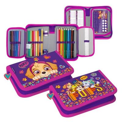 Opakowanie Piórnik Psi Patrol G z wyposażeniem 1 zamek 2 klapy  STK 61-25