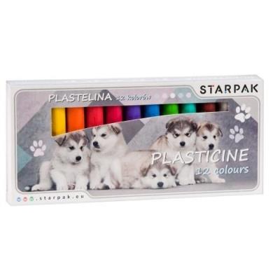 Opakowanie Plastelina 12 kolorów Cuties psy
