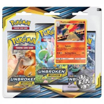 Opakowanie POKEMON TCG SUN MOON - UNBROKEN BONDS 3-PACK BLISTER SM10
