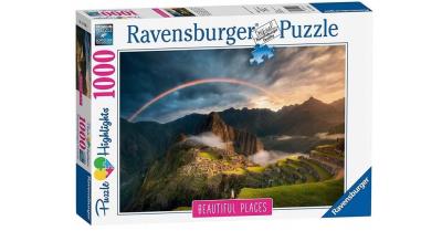 Opakowanie Puzzle 1000 Tęcza nad Machu Piccu - Peru