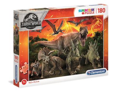 Opakowanie Puzzle 180 Super kolor Jurassic world