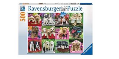 Opakowanie Puzzle 500 Szczenięta przyjaciele