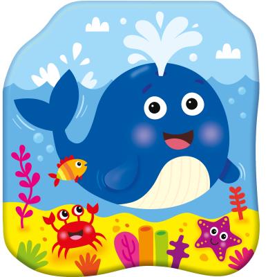 Okładka książki RADOSNY WIELORYB KSIĄŻECZKI KĄPIELOWE