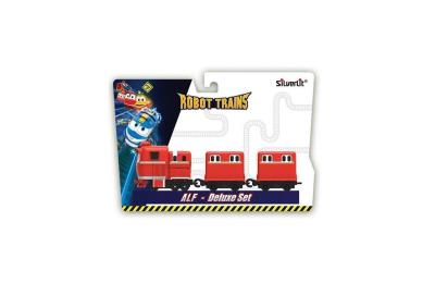 Opakowanie Robot Trains Pojazd z wagonem Alf Deluxe Set