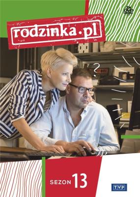 Rodzinka.pl sezon 13. Autor: Patrick Yoka. SmakLiter.pl Okładka książki Rodzinka.pl sezon 13
