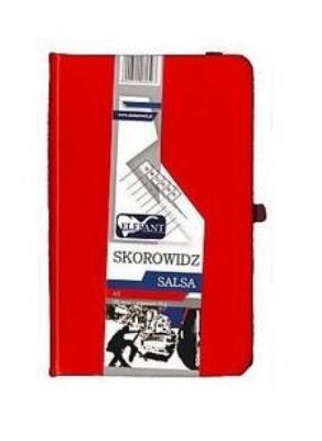Skorowidz A6/96 Salsa czerwony ELEFANT. Wydawca: ELEFANT. SmakLiter.pl Opakowanie Skorowidz A6/96 Salsa czerwony ELEFANT