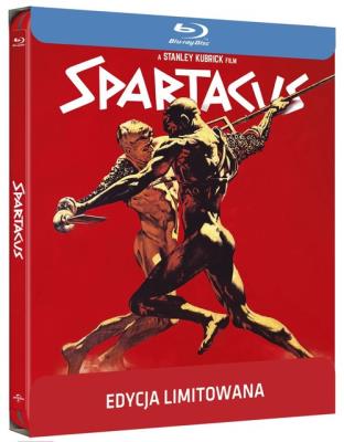 Spartakus (Steelbook) Blu-ray. Wydawca: Filmostrada. SmakLiter.pl Opakowanie Spartakus (Steelbook) Blu-ray