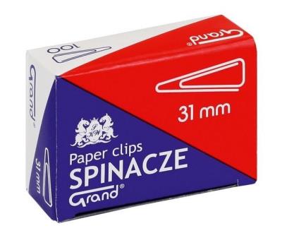 Opakowanie Spinacze trójkątne T-31 (100szt*10) GRAND