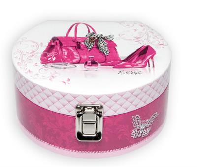 Opakowanie Szkatułka na bużuterię Pink Style ARGUS