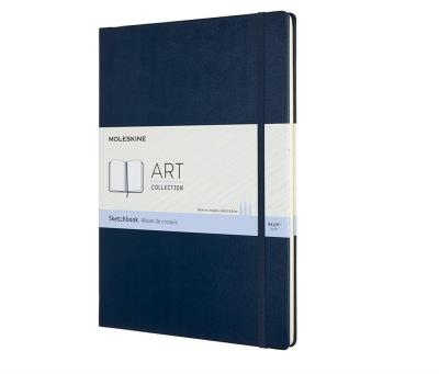 Opakowanie Szkicownik A4/96K TW sapphire blue MOLESKINE