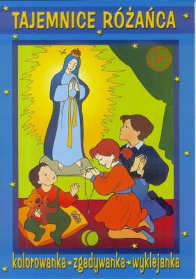 Tajemnice różańca - kolorowanka, zgadywanka.... Wydawca: Fides. SmakLiter.pl Opakowanie Tajemnice różańca - kolorowanka, zgadywanka...