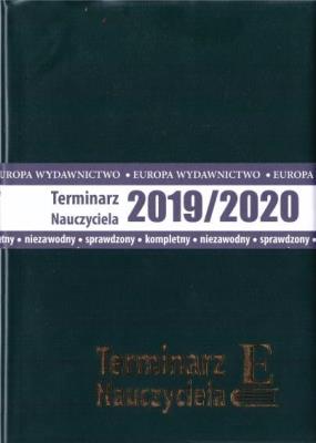 Okładka książki Terminarz Nauczyciela 2019/2020 BR MIX EUROPA