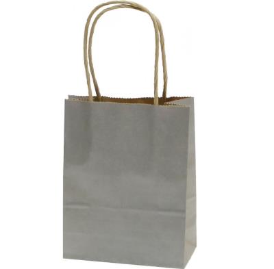 Opakowanie Torba prezentowa mini Eko srebrna