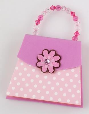 Opakowanie Torebka - notatnik - różowa