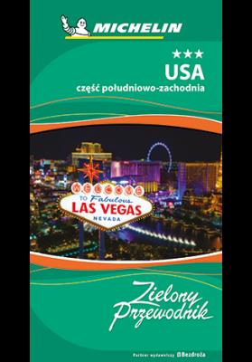 Okładka książki USA CZĘŚĆ POŁUDNIOWO-ZACHODNIA MICHELIN
