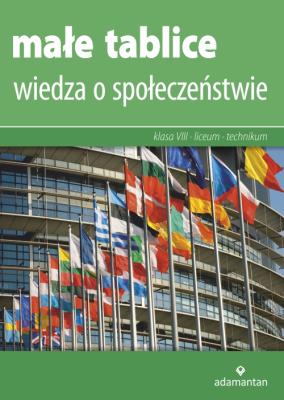 Okładka książki WIEDZA O SPOŁECZEŃSTWIE MAŁE TABLICE WYD. 9