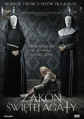 Zakon Świętej Agaty. Autor: Darren Lynn Bousman. SmakLiter.pl Okładka książki Zakon Świętej Agaty