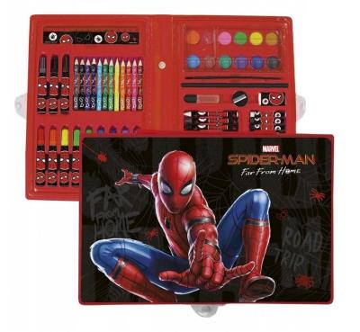 Zestaw artystyczny 71 el. Spider-Man 13 DERFORM. Wydawca: Derform. SmakLiter.pl Opakowanie Zestaw artystyczny 71 el. Spider-Man 13 DERFORM