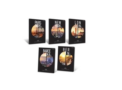 Opakowanie Zeszyt A4/96K linia Sunset (5szt)