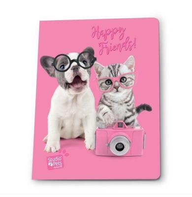 Zeszyt A5/16K kratka Studio Pets (5szt) PASO. Wydawca: Paso. SmakLiter.pl Opakowanie Zeszyt A5/16K kratka Studio Pets (5szt) PASO