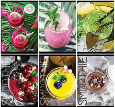 Opakowanie Zeszyt A5/50K kratka Smoothie (10szt) STREET