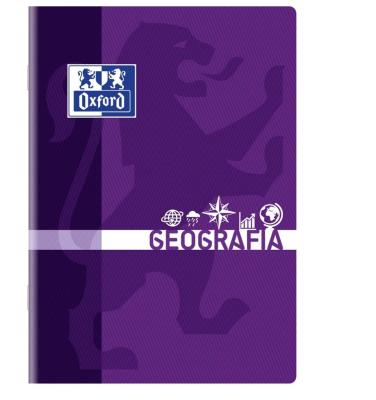 Opakowanie Zeszyt A5/60K kratka Geografia (5szt) OXFORD
