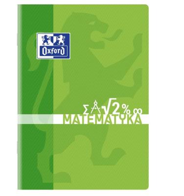 Opakowanie Zeszyt A5/60K kratka Matematyka (5szt) OXFORD