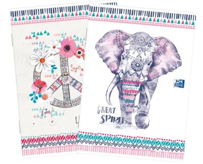 Opakowanie Zeszyt A5/60K linia Boho (5szt) OXFORD