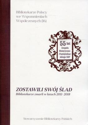 Zostawili swój ślad. Wydawca: SBP. SmakLiter.pl Opakowanie Zostawili swój ślad