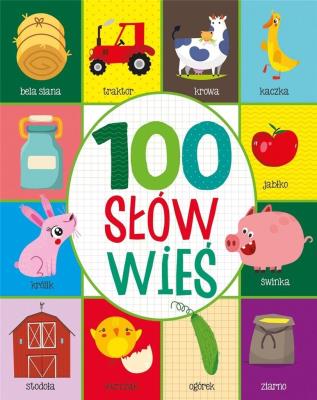Okładka książki 100 pierwszych słów Wieś