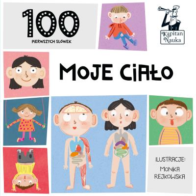 Okładka książki 100 pierwszych słówek. Moje ciało