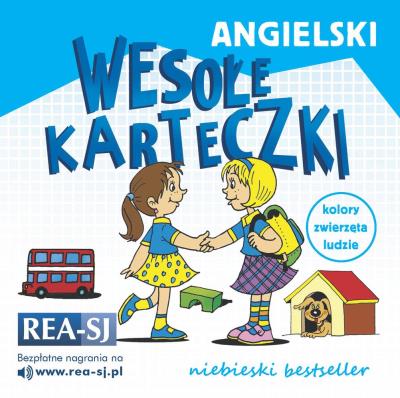 Okładka książki Angielski wesołe karteczki. Niebieski bestseller