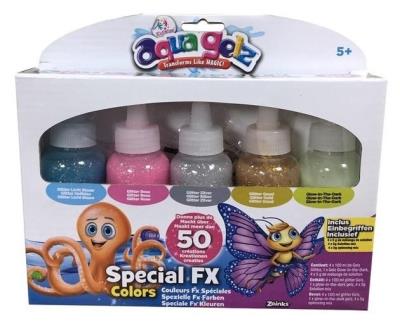Aqua Gelz kolory magiczne. Wydawca: Dumel. SmakLiter.pl Opakowanie Aqua Gelz kolory magiczne