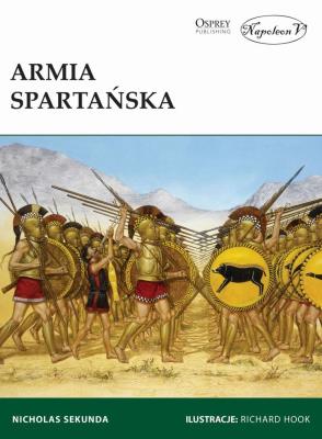 Armia spartańska. Autor: Sekunda Nicholas. SmakLiter.pl Okładka książki Armia spartańska