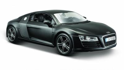 Opakowanie AUDI R8 CZARNY MAT SKALA 1:24 MAISTO 31281DB