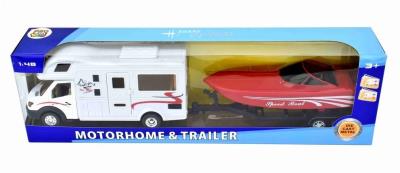 Opakowanie Auto kamper z przyczepą wakacje