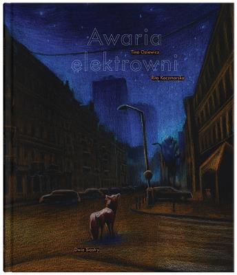 AWARIA ELEKTROWNI. Autor: Tina Oziewicz. SmakLiter.pl Okładka książki AWARIA ELEKTROWNI
