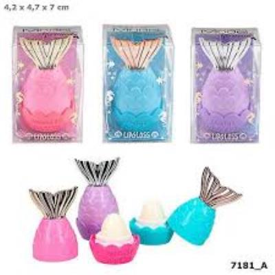 Opakowanie BALSAM DO UST SYRENI OGON FANTASY MODEL, 3 SMAKI/KOLORY 7181