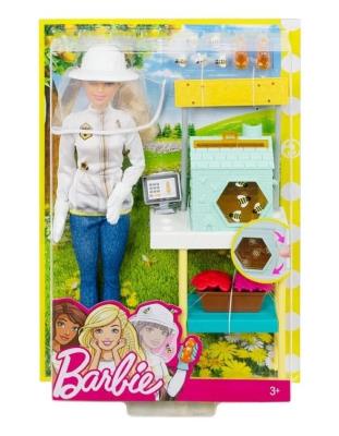 Opakowanie Barbie Kariera. Pszczelarz z akcesoriami