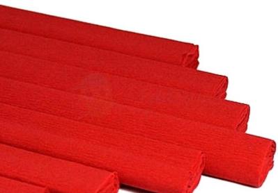 Opakowanie Bibuła marszczona 50x200cm czerwony (10szt)