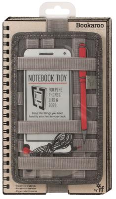 Opakowanie Bookaroo Notebook Tidy Organizer na notes szary